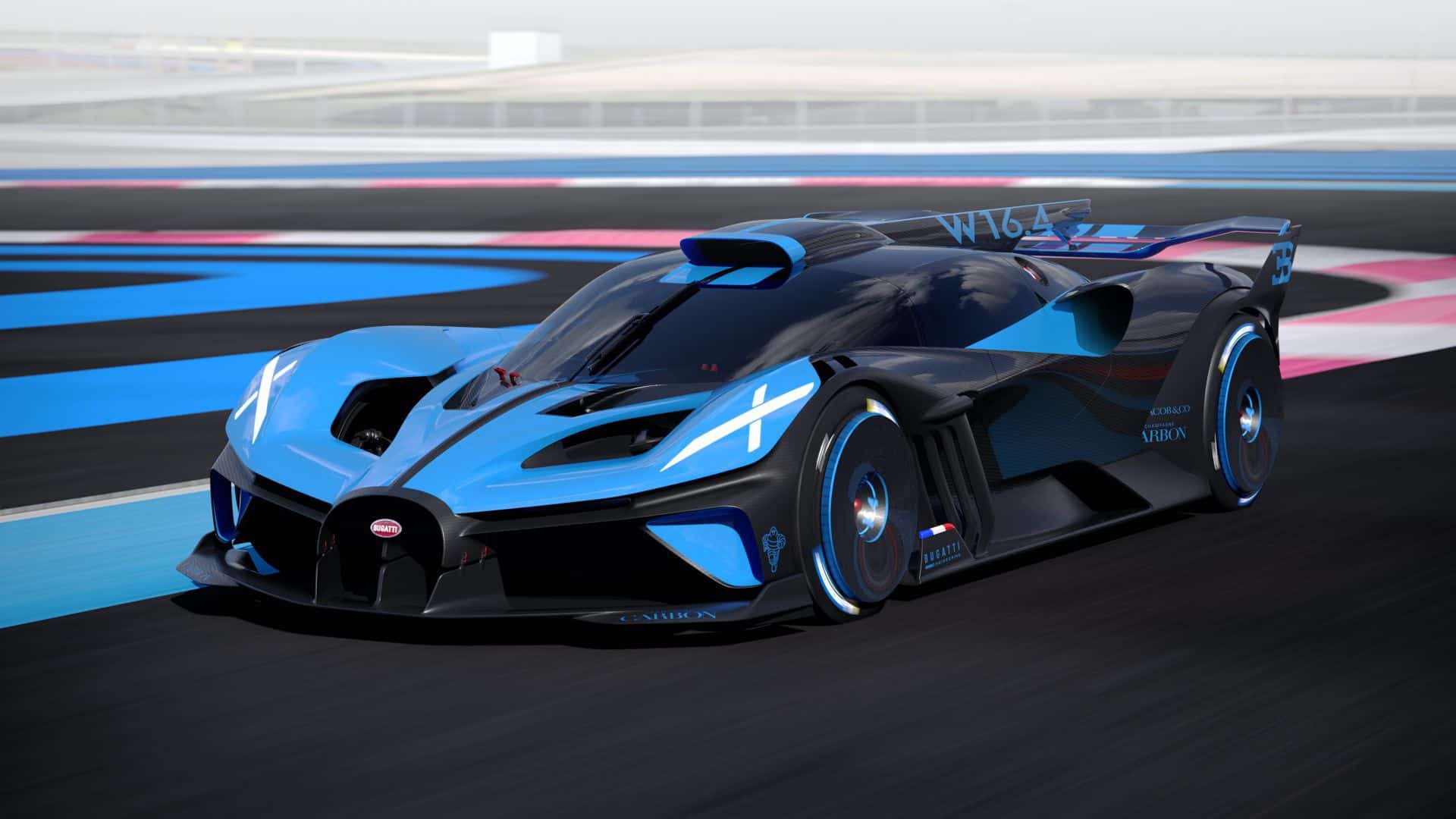 Bugatti Bolide - гоночный зверь, порожденный Хироном